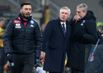 Ancelotti, espulso per una parolaccia