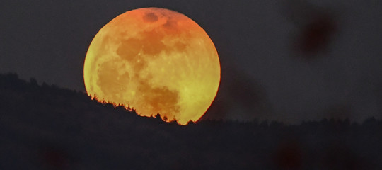 eclissi luna rossa sangue lupo