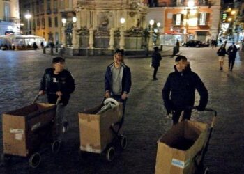 La ‘differenziata’ dei rom a Napoli
