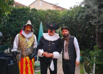 La maschera di Giangurgolo a Borghetto