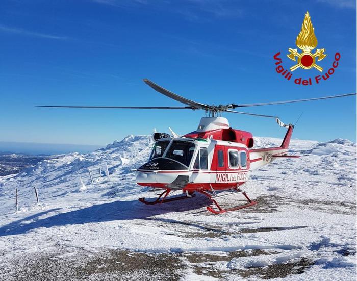 Maltempo, -8 gradi su cima Gennargentu
