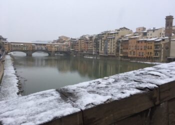 Maltempo: neve a Firenze, Siena e Arezzo