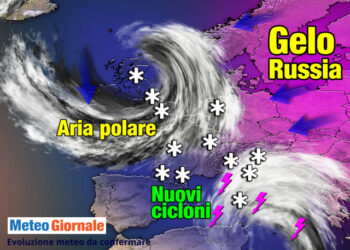 METEO al 4-5 Febbraio, aumentano le possibilità di GELO verso l’Italia