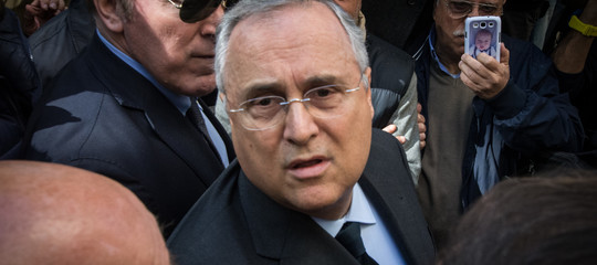 Roma multe cancellate Lotito indagato