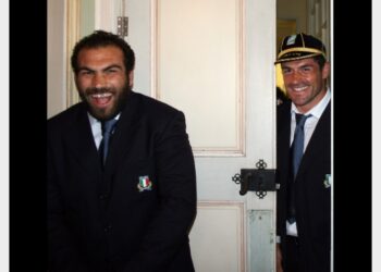 Rugby: azzurri a Roma al pub di Perugini
