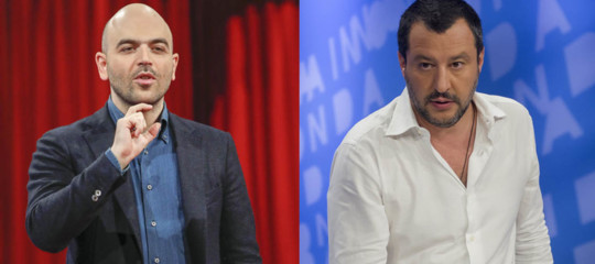 Saviano dice che Salvini ora ha paura di essere processato 