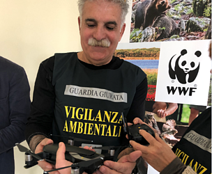 Tre droni alle guardie WWF per difendere i lupi