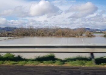 Allagamenti e fiumi in piena in Umbria