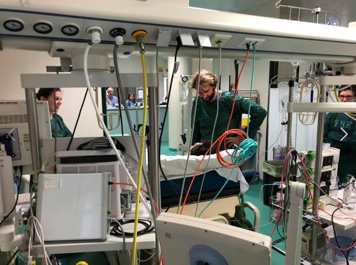 Aneurisma al parto salve madre e bimba