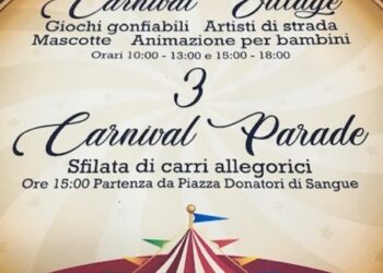 Carnevale a Termoli, sfilano 4 carri