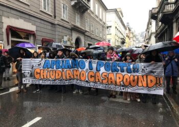 CasaPound apre sede. Trieste antifascista, va chiusa