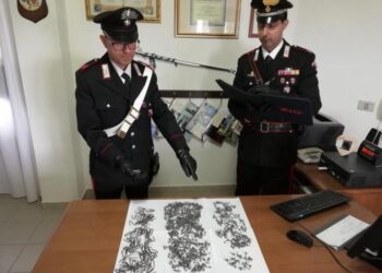 Cosparge strade di chiodi, denunciato