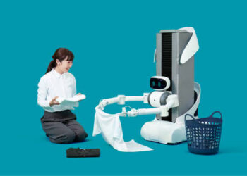 Dal Giappone arriva Ugo, il robot che fa il bucato