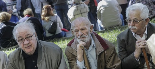 Istat: diminuiscono i pensionati (-23mila nel 2017), reddito medio lordo 17.886 euro