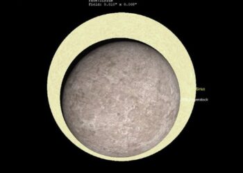 La stella più brillante oscurata da un’eclissi lampo