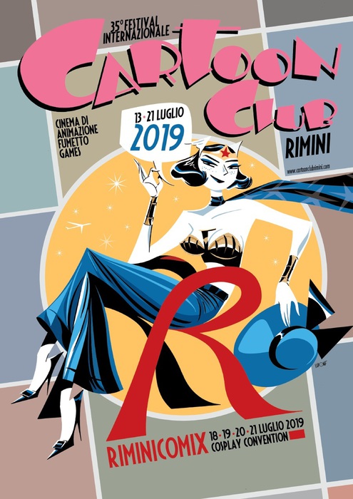 Lapone firma manifesto Cartoon Club 2019