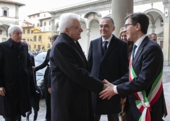 Mattarella a Firenze