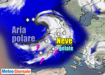 Meteo ITALIA, maltempo verso il Sud. Irromperà ARIA POLARE