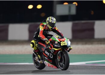 Moto:Qatar,primo test per nuova Aprilia