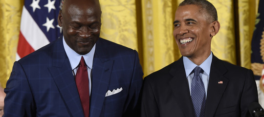 Obama e Jordan insieme per creare una Lega di basket in Africa con l'Nba