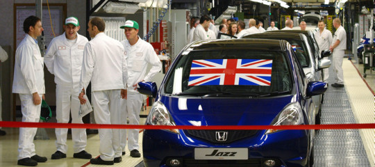 Per la Brexit Honda chiuderà la sua fabbrica europea a Swindon