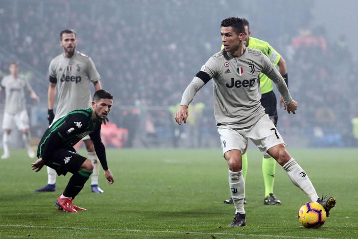 Serie A, Sassuolo-Juventus 0-3
