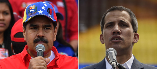 Sia Maduro che ​Guaidó citano l'Italia nei loro comizi