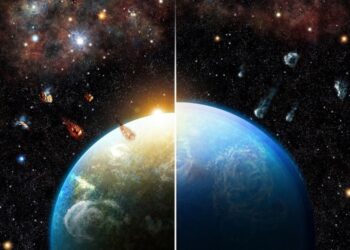 Una pioggia radioattiva ha reso la Terra abitabile