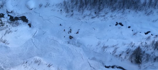 Val d’Aosta, trovato il corpo del quarto sciatore travolto dalla valanga