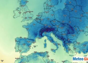 Video meteo, Europa evoluzione in un Emisfero ghiacciato