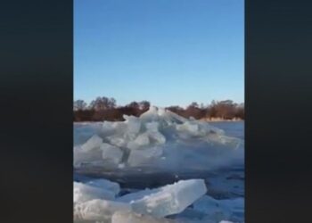 VIDEO METEO: ghiaccio in Lituania