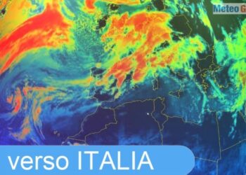 Video meteo satellitare: sconquasso nell’Emisfero Nord