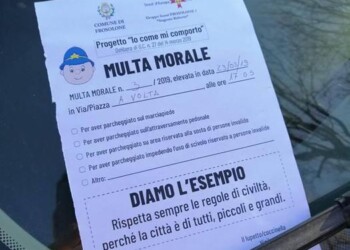 A Frosolone arriva la ‘multa morale’
