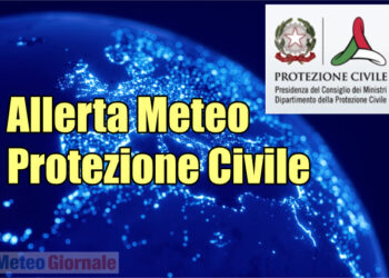 Allerta meteo Protezione Civile per varie regioni