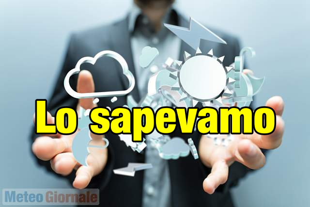 Alta Pressione? Era scritto già nel meteo di gennaio