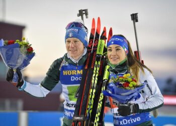Biathlon: Wierer-Hofer, Italia argento mondiale in staffetta