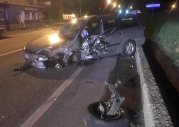 Fugge dopo incidente, rintracciato da Cc