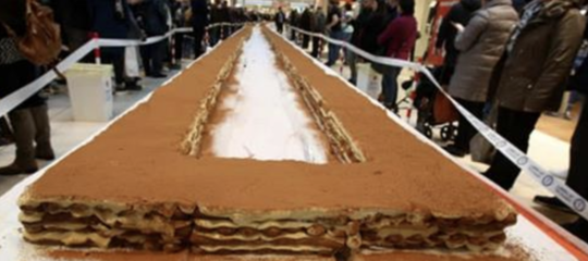 Guinness dei primati tiramisu piu lungo