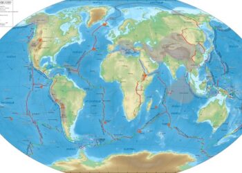 Il movimento delle placche tettoniche all’origine delle ere glaciali