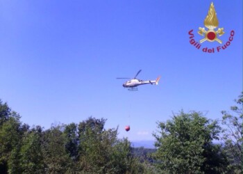 Incendi: fiamme in bosco Fucecchio