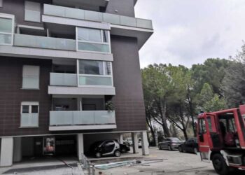 Incendio ed esplosione in palazzo Terni