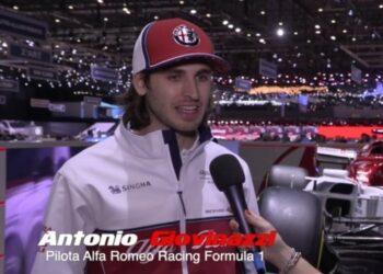 Intervista a Giovinazzi, Alfa Romeo Racing Formula 1
