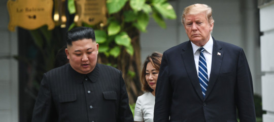 trump kim accordo saltato