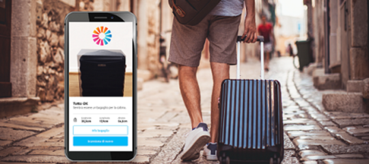 L’app che con una foto dice se il bagaglio a mano si può imbarcare 