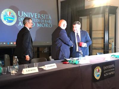 Lavoro: Rasizza (Openjobmetis) premiato da Università 'A.Moro' di Bari