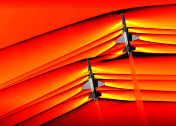 Le prime immagini del boom sonico degli aerei