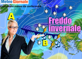 METEO 15 giorni: FREDDO Artico, NEVE bassa quota. Sarà INVERNO