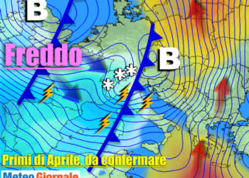 METEO 15 giorni: inizio aprile col BOTTO del brutto tempo