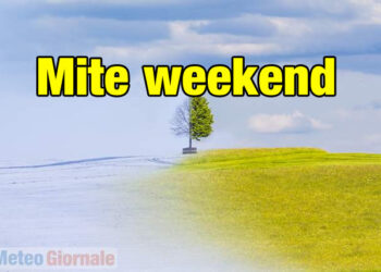 Meteo weekend, su e giù da far girare la testa. Le temperature