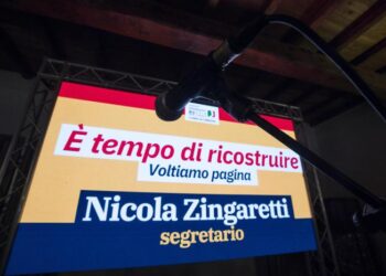 Pd: in Campania Zingaretti al 55%